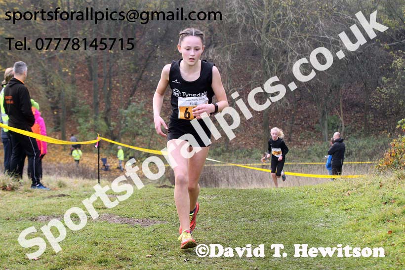 Girls under-13s Start Fitness NEHL, Aykley Heads, Durham. Photo:  David T. Hewitson/Sports for All Pics